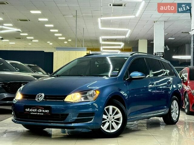 Синий Фольксваген Гольф, объемом двигателя 1.8 л и пробегом 205 тыс. км за 11299 $, фото 1 на Automoto.ua