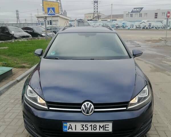 Синий Фольксваген Гольф, объемом двигателя 1.6 л и пробегом 262 тыс. км за 11800 $, фото 1 на Automoto.ua