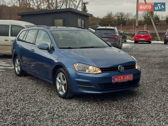 Синий Фольксваген Гольф, объемом двигателя 1.8 л и пробегом 197 тыс. км за 10500 $, фото 1 на Automoto.ua