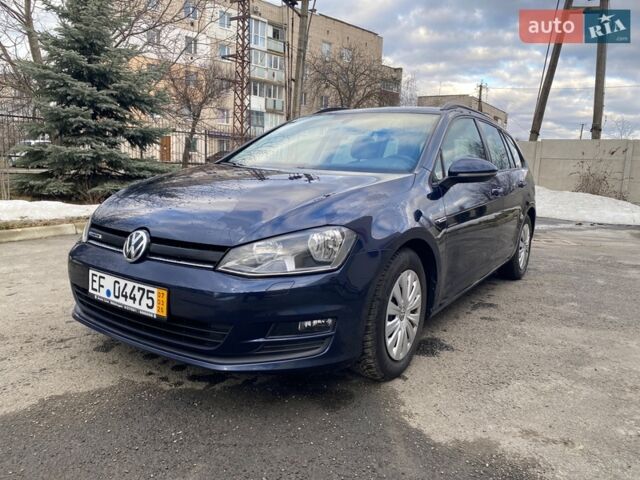 Синий Фольксваген Гольф, объемом двигателя 1.6 л и пробегом 247 тыс. км за 10999 $, фото 1 на Automoto.ua