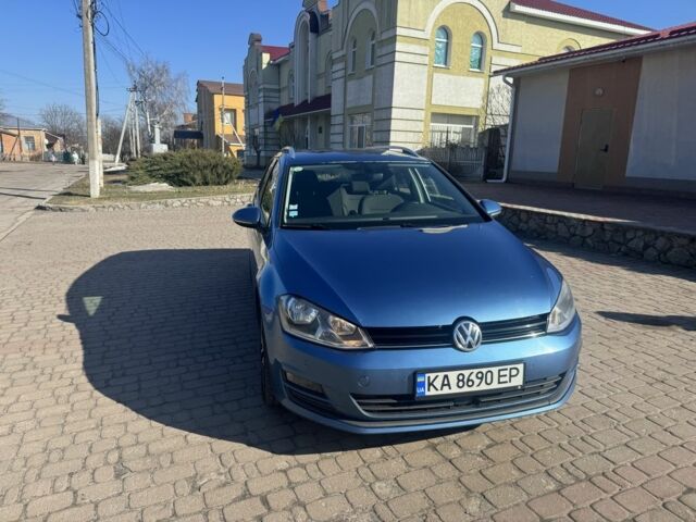 Синий Фольксваген Гольф, объемом двигателя 1.6 л и пробегом 260 тыс. км за 12000 $, фото 1 на Automoto.ua