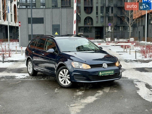 Синий Фольксваген Гольф, объемом двигателя 1.8 л и пробегом 213 тыс. км за 11999 $, фото 1 на Automoto.ua