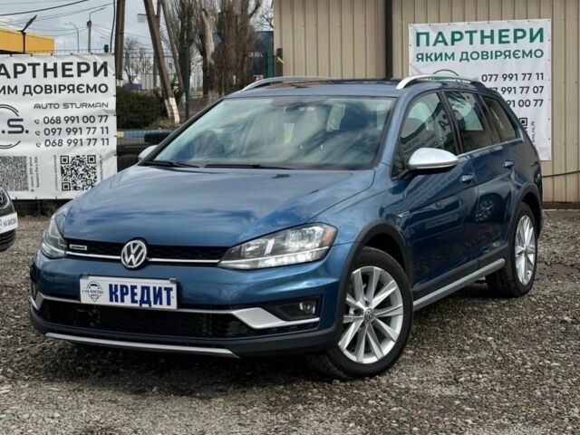 Синий Фольксваген Гольф, объемом двигателя 1.8 л и пробегом 160 тыс. км за 14350 $, фото 1 на Automoto.ua