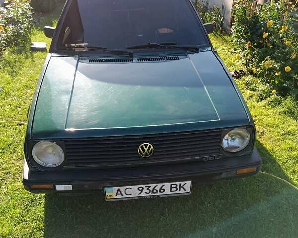 Зеленый Фольксваген Гольф, объемом двигателя 1.78 л и пробегом 600 тыс. км за 1500 $, фото 1 на Automoto.ua