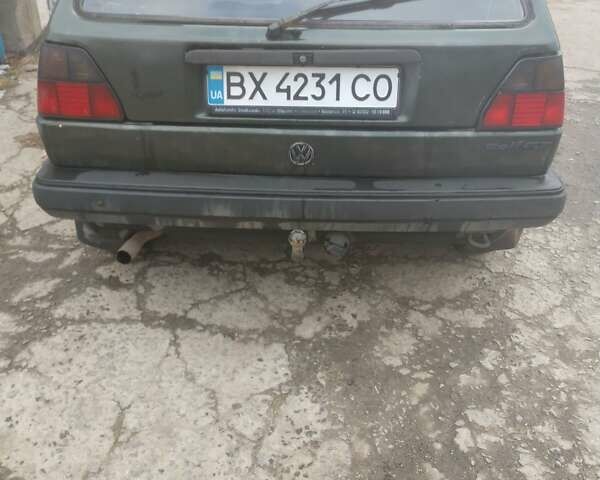 Фольксваген Гольф 1991 у Жмеренке на Automoto.ua Зелений Фольксваген Гольф, об'ємом двигуна 1.8 л та пробігом 200 тис. км за 2000 $, фото 1 на Automoto.ua