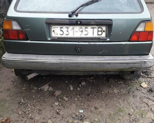 Зеленый Фольксваген Гольф, объемом двигателя 1.6 л и пробегом 427 тыс. км за 850 $, фото 1 на Automoto.ua