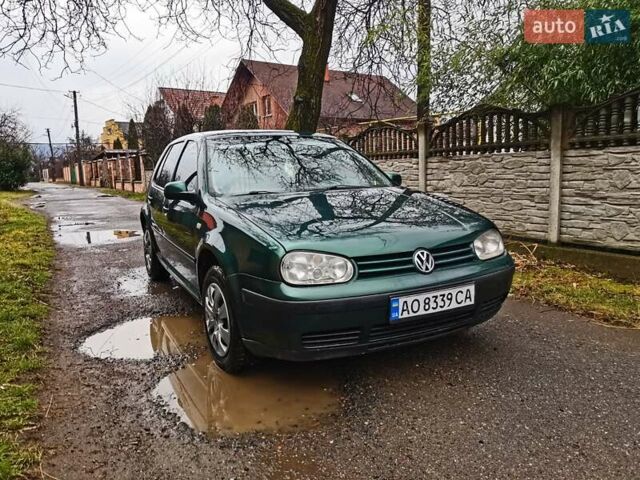 Фольксваген Гольф 1998 в Мукачеве на Automoto.ua Зеленый Фольксваген Гольф, объемом двигателя 1.6 л и пробегом 280 тыс. км за 2999 $, фото 1 на Automoto.ua