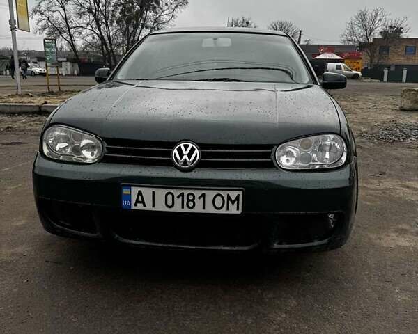 Зеленый Фольксваген Гольф, объемом двигателя 1.6 л и пробегом 180 тыс. км за 3600 $, фото 1 на Automoto.ua