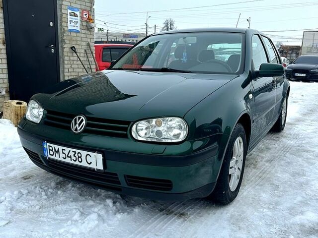 Зеленый Фольксваген Гольф, объемом двигателя 1.4 л и пробегом 176 тыс. км за 4500 $, фото 1 на Automoto.ua
