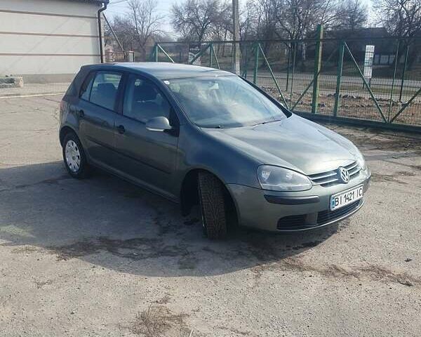 Зеленый Фольксваген Гольф, объемом двигателя 1.4 л и пробегом 216 тыс. км за 5500 $, фото 1 на Automoto.ua