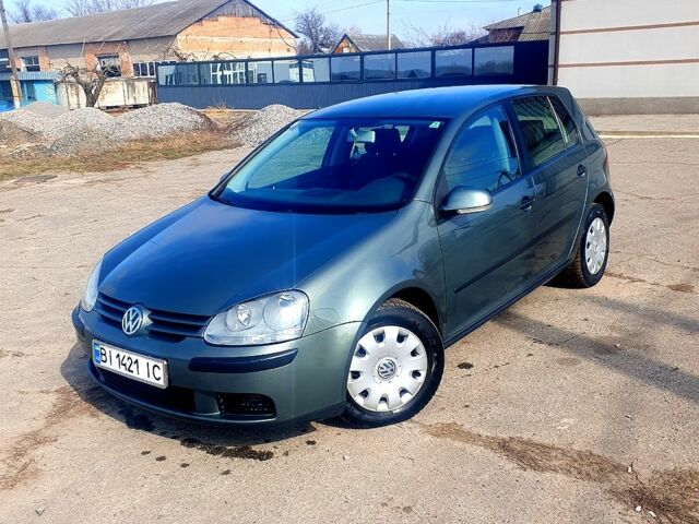 Зеленый Фольксваген Гольф, объемом двигателя 1.4 л и пробегом 216 тыс. км за 5500 $, фото 1 на Automoto.ua