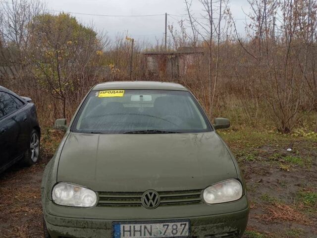 Зеленый Фольксваген Гольф, объемом двигателя 1.9 л и пробегом 1 тыс. км за 1600 $, фото 1 на Automoto.ua