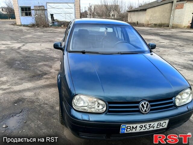 Зеленый Фольксваген Гольф, объемом двигателя 1.6 л и пробегом 220 тыс. км за 4300 $, фото 1 на Automoto.ua