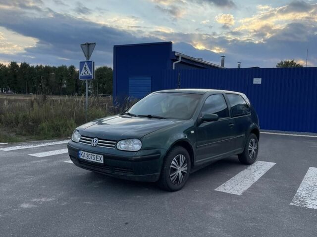 Фольксваген Гольф 1998 в Славуте на Automoto.ua Зеленый Фольксваген Гольф, объемом двигателя 1.9 л и пробегом 387 тыс. км за 2650 $, фото 1 на Automoto.ua
