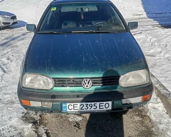 Зеленый Фольксваген Гольф, объемом двигателя 1.8 л и пробегом 269 тыс. км за 2500 $, фото 1 на Automoto.ua