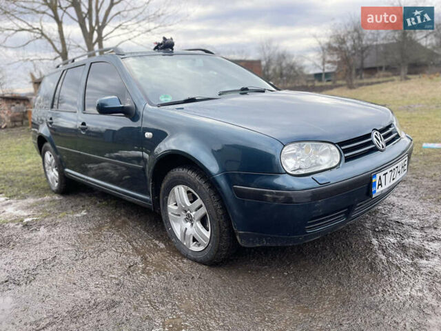 Зеленый Фольксваген Гольф, объемом двигателя 2 л и пробегом 264 тыс. км за 4300 $, фото 1 на Automoto.ua