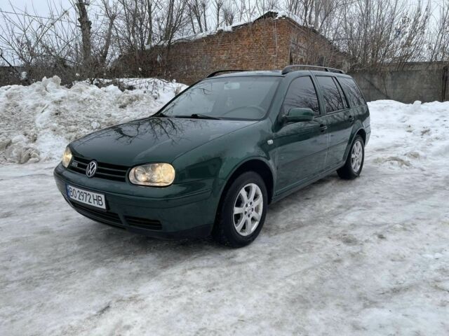 Зелений Фольксваген Гольф, об'ємом двигуна 1.9 л та пробігом 220 тис. км за 4350 $, фото 1 на Automoto.ua