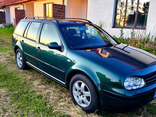 Зеленый Фольксваген Гольф, объемом двигателя 1.9 л и пробегом 460 тыс. км за 4000 $, фото 1 на Automoto.ua
