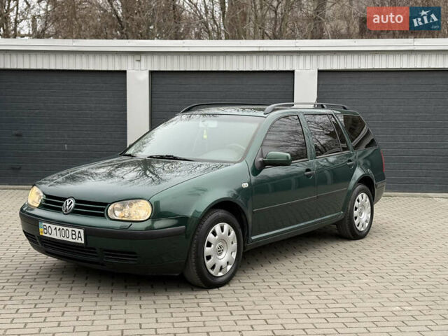 Зеленый Фольксваген Гольф, объемом двигателя 1.9 л и пробегом 377 тыс. км за 4150 $, фото 1 на Automoto.ua