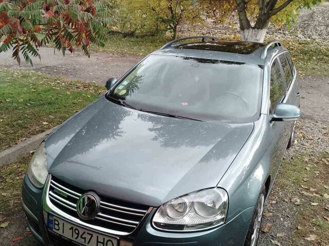 Зеленый Фольксваген Гольф, объемом двигателя 1.9 л и пробегом 241 тыс. км за 5000 $, фото 1 на Automoto.ua