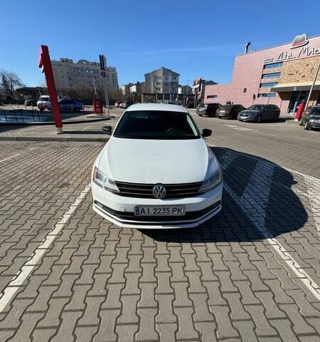 Белый Фольксваген Джетта, объемом двигателя 1.8 л и пробегом 230 тыс. км за 8700 $, фото 1 на Automoto.ua