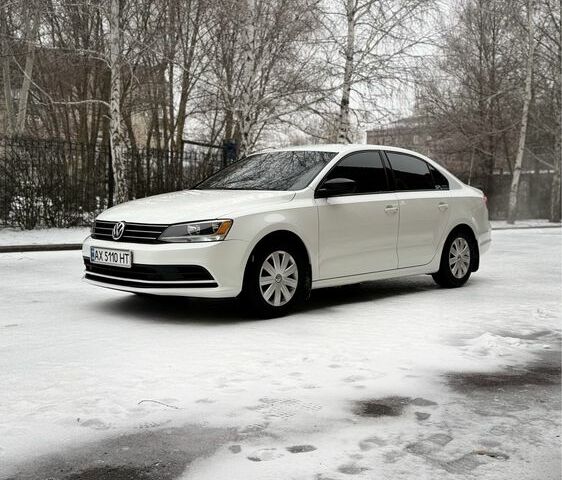 Белый Фольксваген Джетта, объемом двигателя 2 л и пробегом 128 тыс. км за 9000 $, фото 1 на Automoto.ua