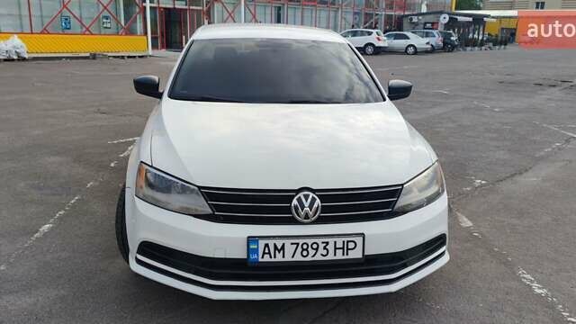 Белый Фольксваген Джетта, объемом двигателя 1.8 л и пробегом 164 тыс. км за 9350 $, фото 1 на Automoto.ua
