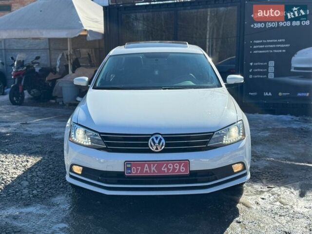 Белый Фольксваген Джетта, объемом двигателя 1.8 л и пробегом 163 тыс. км за 12500 $, фото 1 на Automoto.ua