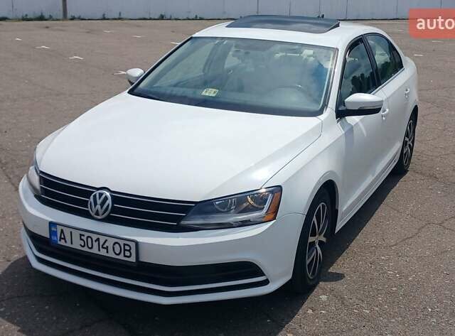 Белый Фольксваген Джетта, объемом двигателя 1.4 л и пробегом 156 тыс. км за 10499 $, фото 1 на Automoto.ua