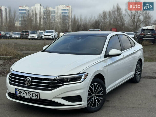 Белый Фольксваген Джетта, объемом двигателя 1.4 л и пробегом 124 тыс. км за 16500 $, фото 1 на Automoto.ua