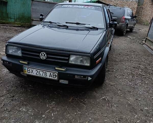 Черный Фольксваген Джетта, объемом двигателя 1.78 л и пробегом 400 тыс. км за 1900 $, фото 1 на Automoto.ua