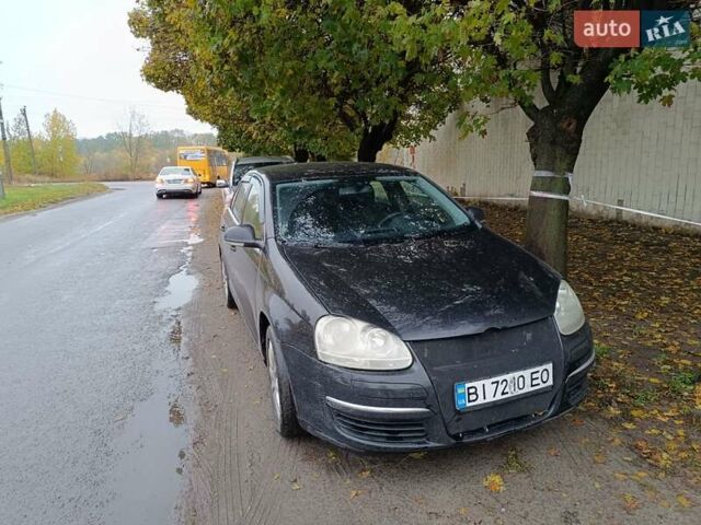 Черный Фольксваген Джетта, объемом двигателя 1.9 л и пробегом 344 тыс. км за 4600 $, фото 1 на Automoto.ua