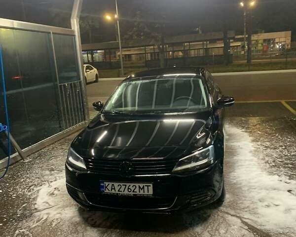 Черный Фольксваген Джетта, объемом двигателя 2.5 л и пробегом 163 тыс. км за 8799 $, фото 1 на Automoto.ua