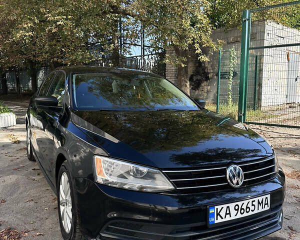 Черный Фольксваген Джетта, объемом двигателя 1.8 л и пробегом 270 тыс. км за 8600 $, фото 1 на Automoto.ua