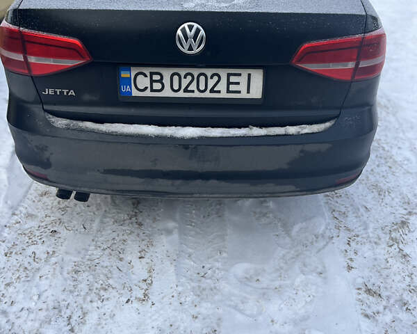 Черный Фольксваген Джетта, объемом двигателя 1.98 л и пробегом 217 тыс. км за 8500 $, фото 1 на Automoto.ua