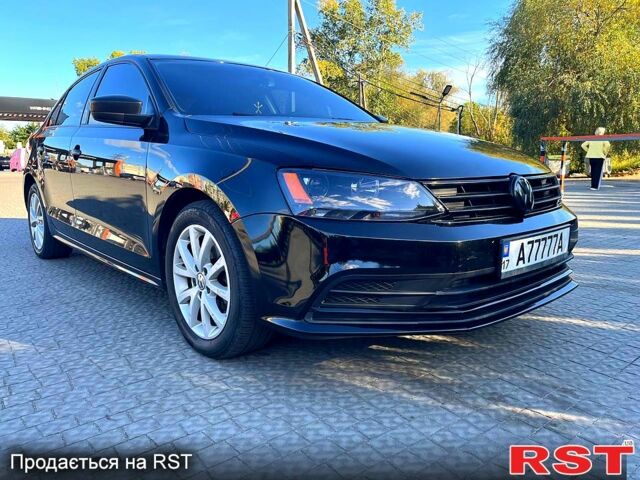 Черный Фольксваген Джетта, объемом двигателя 1.8 л и пробегом 185 тыс. км за 10500 $, фото 1 на Automoto.ua