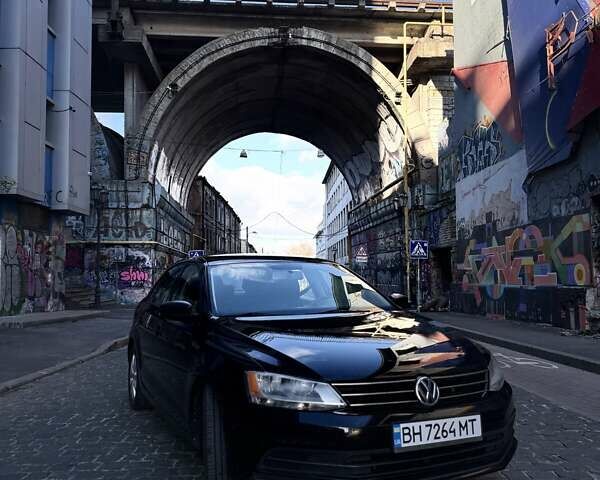 Черный Фольксваген Джетта, объемом двигателя 1.8 л и пробегом 90 тыс. км за 10500 $, фото 1 на Automoto.ua