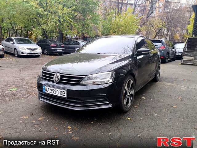 Черный Фольксваген Джетта, объемом двигателя 2 л и пробегом 270 тыс. км за 9400 $, фото 1 на Automoto.ua