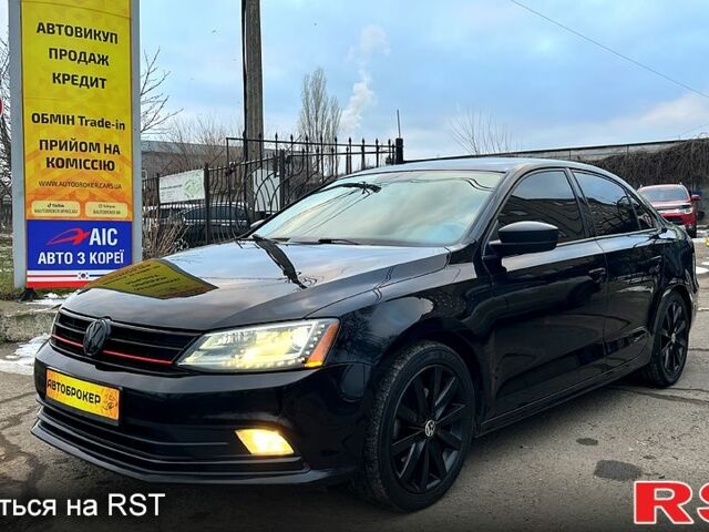 Черный Фольксваген Джетта, объемом двигателя 1.8 л и пробегом 202 тыс. км за 10950 $, фото 1 на Automoto.ua