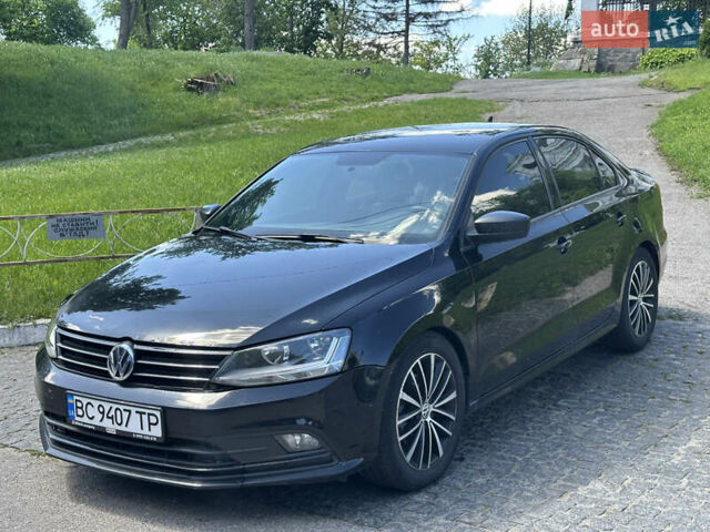 Черный Фольксваген Джетта, объемом двигателя 1.8 л и пробегом 200 тыс. км за 9200 $, фото 1 на Automoto.ua