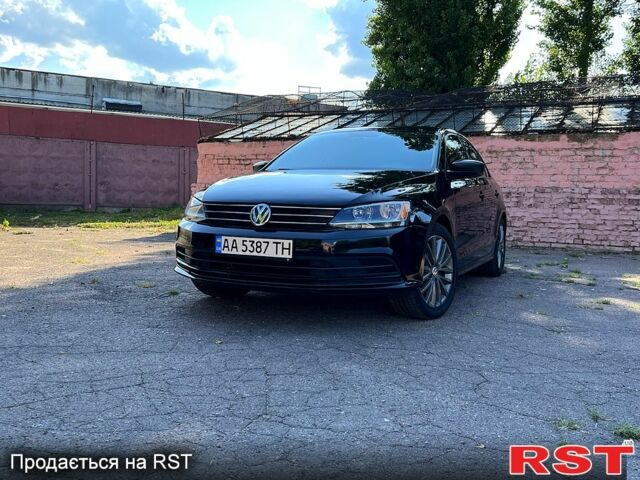 Черный Фольксваген Джетта, объемом двигателя 2 л и пробегом 209 тыс. км за 9300 $, фото 1 на Automoto.ua