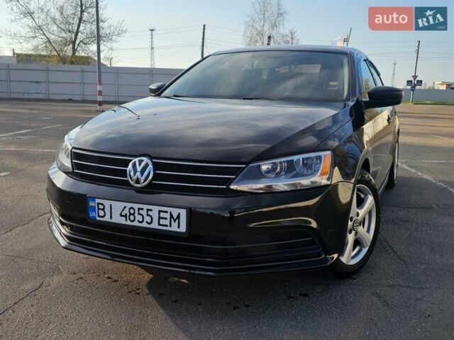 Черный Фольксваген Джетта, объемом двигателя 1.4 л и пробегом 122 тыс. км за 10300 $, фото 1 на Automoto.ua