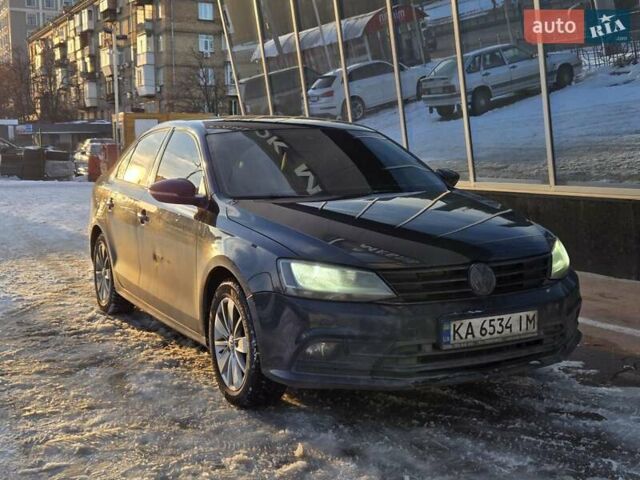 Черный Фольксваген Джетта, объемом двигателя 1.6 л и пробегом 192 тыс. км за 9900 $, фото 1 на Automoto.ua