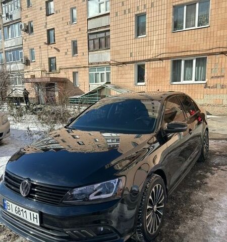 Черный Фольксваген Джетта, объемом двигателя 1.8 л и пробегом 124 тыс. км за 12800 $, фото 1 на Automoto.ua
