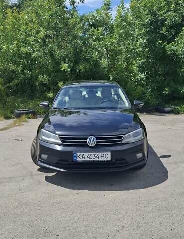 Черный Фольксваген Джетта, объемом двигателя 1.6 л и пробегом 325 тыс. км за 11000 $, фото 1 на Automoto.ua