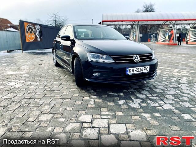 Черный Фольксваген Джетта, объемом двигателя 1.6 л и пробегом 329 тыс. км за 10500 $, фото 1 на Automoto.ua