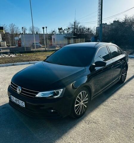 Черный Фольксваген Джетта, объемом двигателя 1.8 л и пробегом 143 тыс. км за 11500 $, фото 1 на Automoto.ua