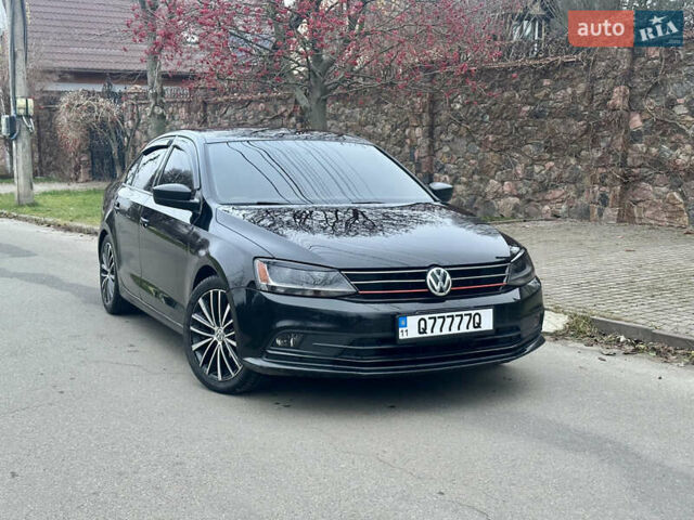 Черный Фольксваген Джетта, объемом двигателя 1.8 л и пробегом 90 тыс. км за 11500 $, фото 1 на Automoto.ua