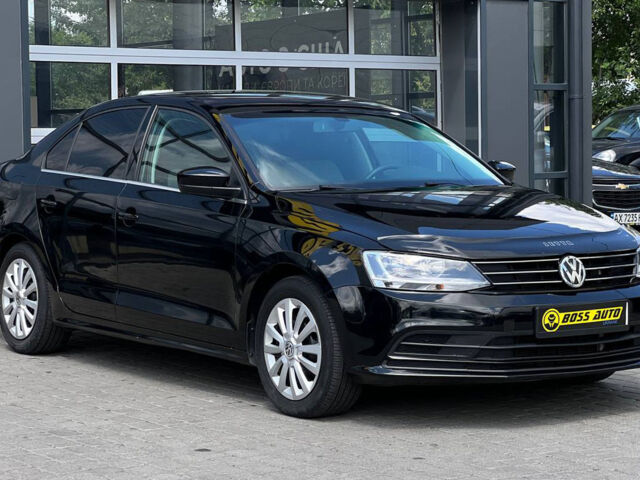 Черный Фольксваген Джетта, объемом двигателя 1.4 л и пробегом 127 тыс. км за 10400 $, фото 1 на Automoto.ua