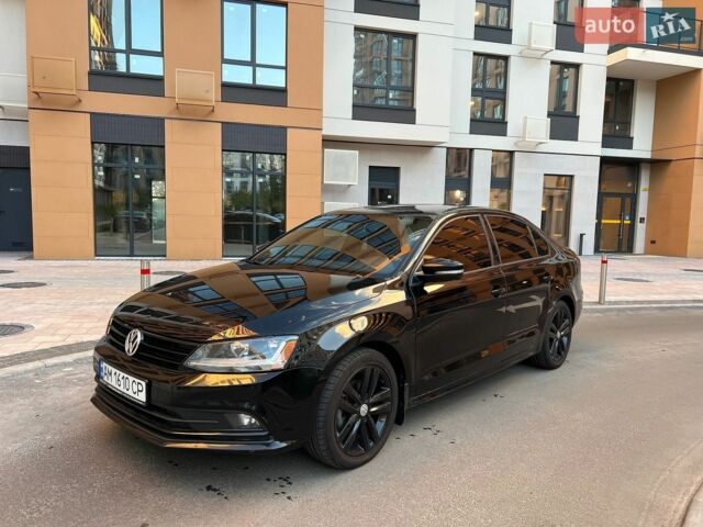 Черный Фольксваген Джетта, объемом двигателя 1.78 л и пробегом 124 тыс. км за 11000 $, фото 1 на Automoto.ua